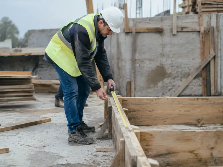 Comment calculer une dalle en béton : volume en m³ et marge de perte