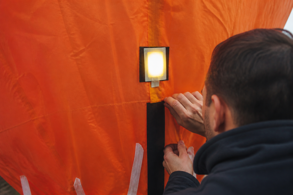 Voyant lumineux allume sur ballon thermique